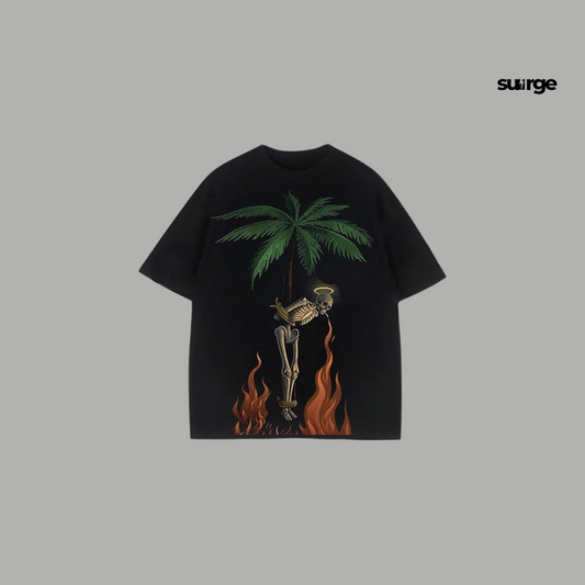 Burning Halo Oversized T-SHIRT