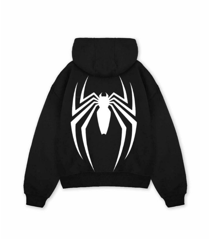 SPIDER HOODIE (BLACK)